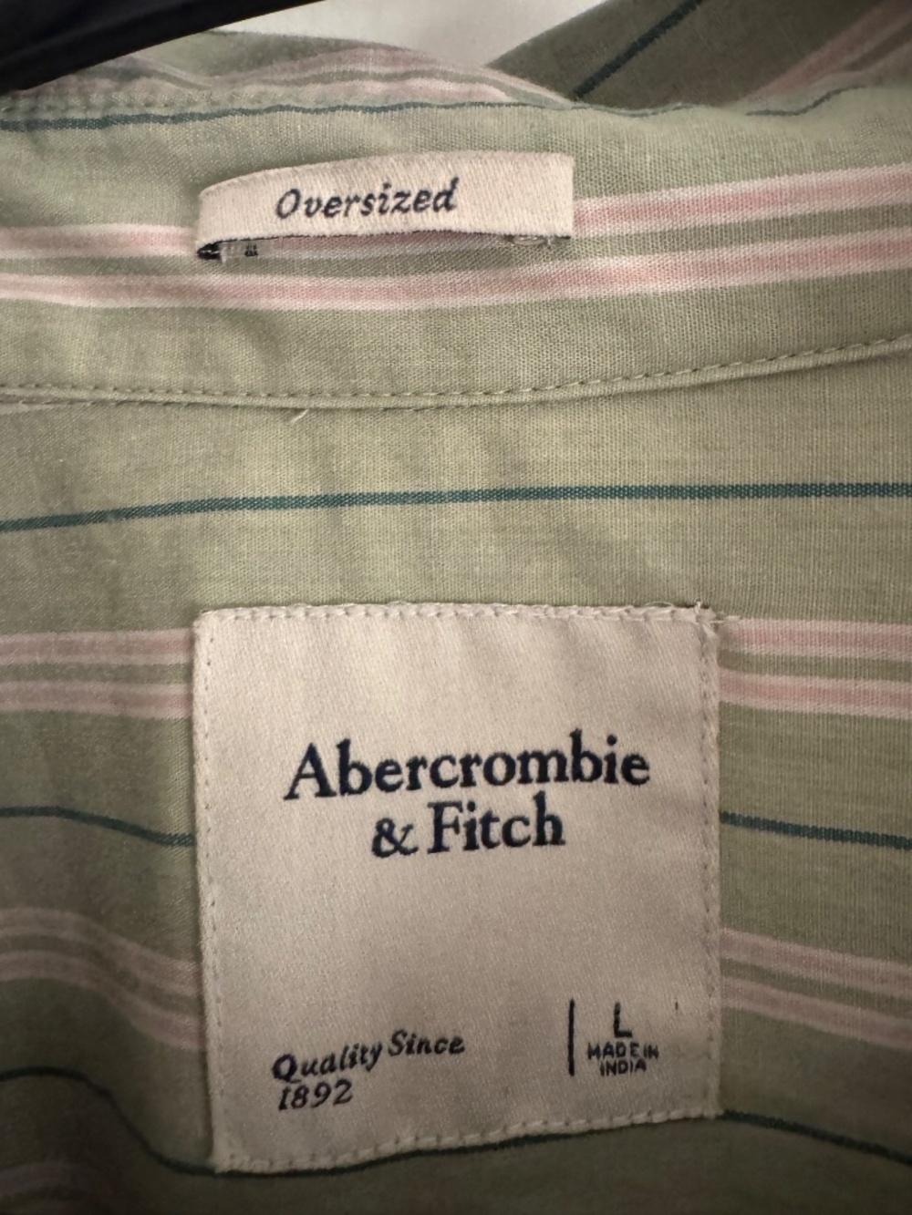 Abercrombie and Fitch Oversized Button Down - Picture 3 of 3